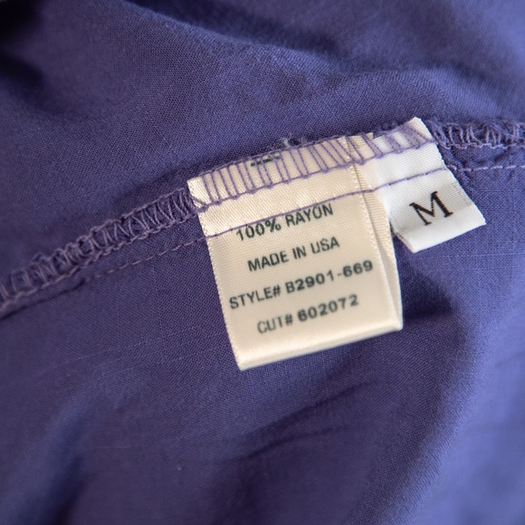 BELLA DAHL PURPLE BLOUSE - Picture 5 of 5